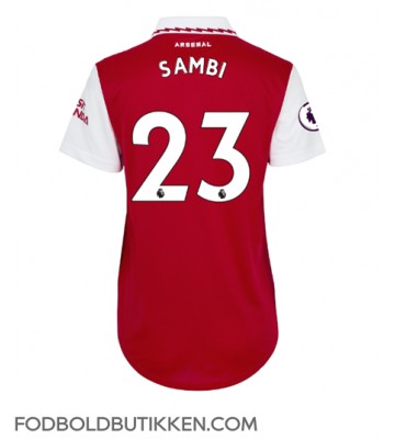 Arsenal Albert Sambi Lokonga #23 Hjemmebanetrøje Dame 2022-23 Kortærmet